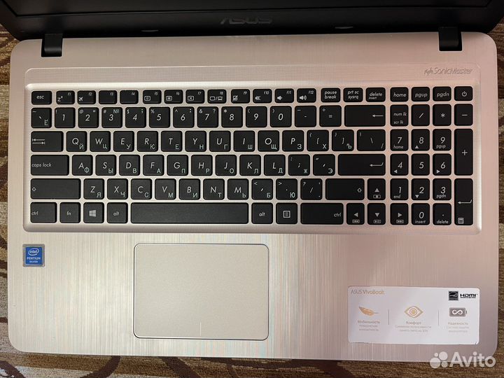 Ноутбук asus x540m