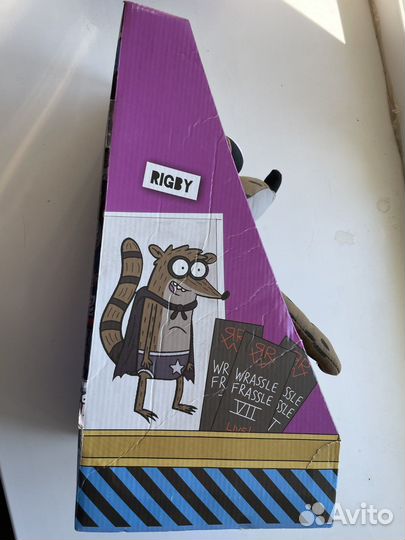 Мягкая игрушка Ригби 50 см