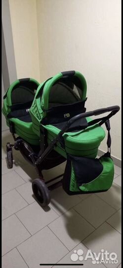 Коляска для двойни и погодок
