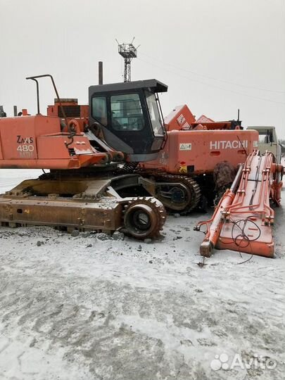 Разборка экскаватора hitachi хитачи