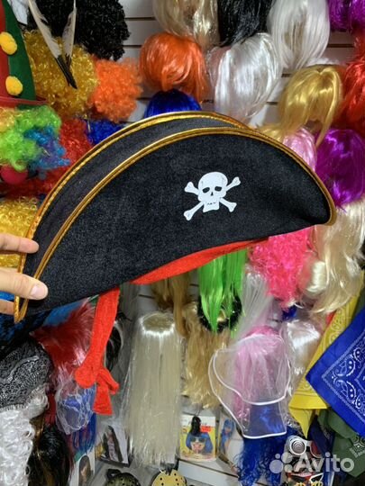 Детская пиратская шляпа