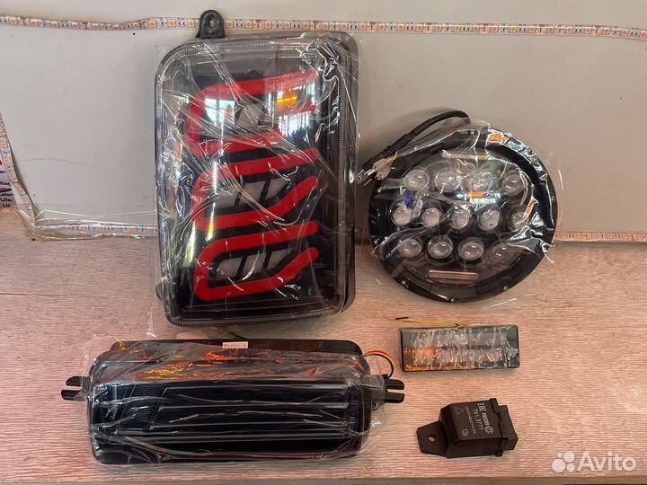 Комплект оптики на Ниву