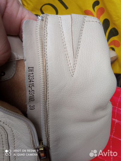 Полусапоги женские зимние 39 размера