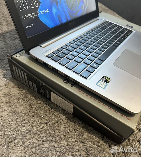 Ноутбук Asus K501U i7 Gtx950M