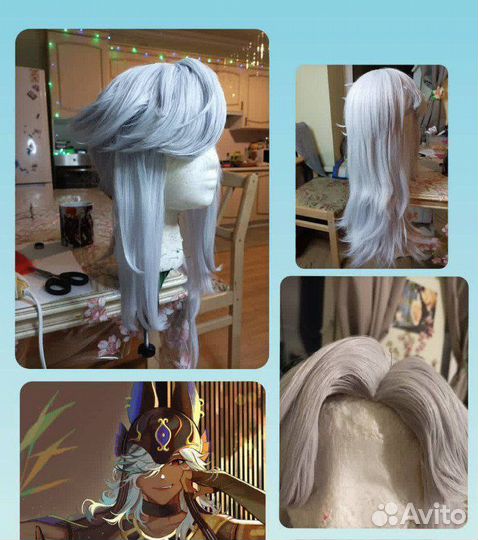 Укладка париков для косплея
