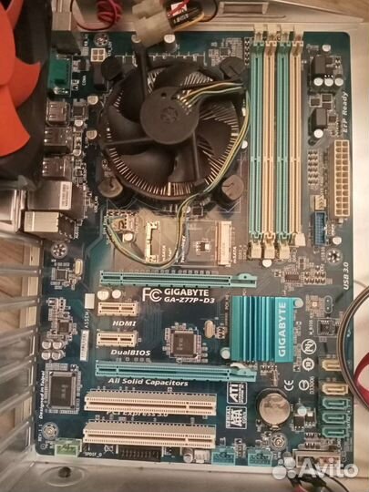 Материнская плата с процессором i7 3770k