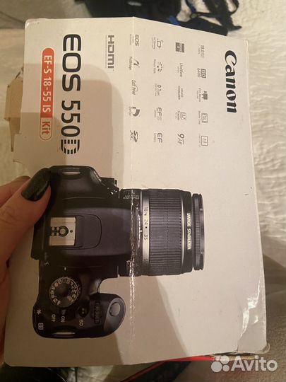 Зеркальный фотоаппарат canon eos 550d