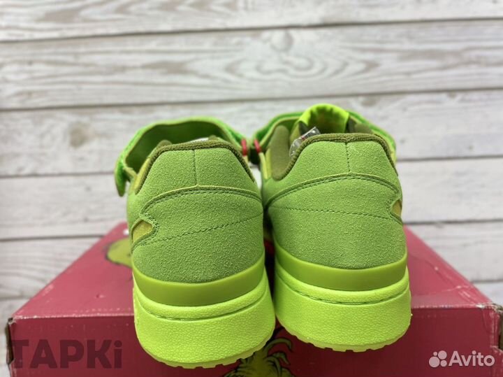 Adidas Forum Low The Grinch Green кроссовки