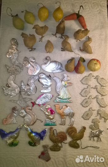 Елочные игрушки СССР