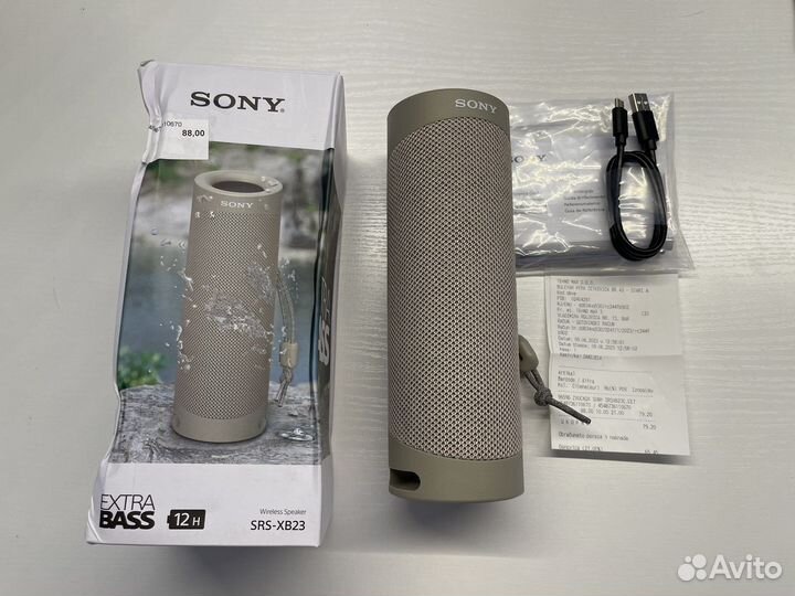 Портативная беспроводная колонка Sony SRS-XB23