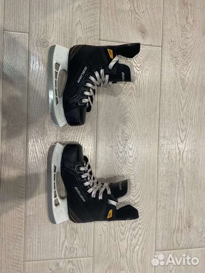 Хоккейные коньки bauer детские