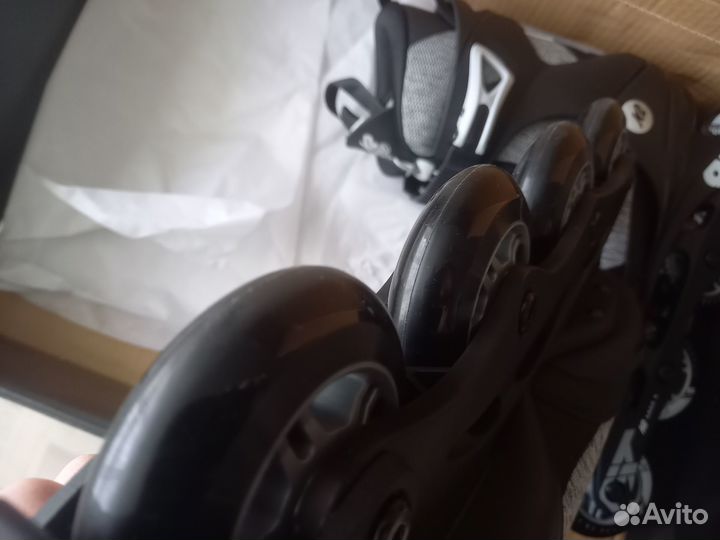 Роликовые коньки новые 42-43р