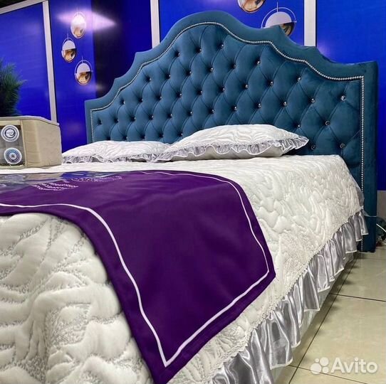 Кровать двуспальная. Гарантия 18 мес