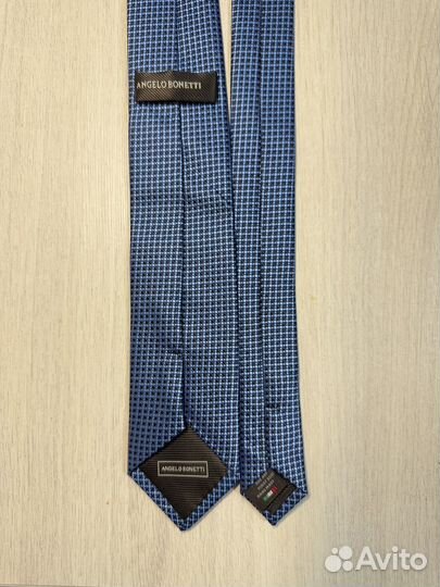 Галстук синего цвета италия