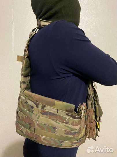 Бронежилет плитник с местом для боковых пластин