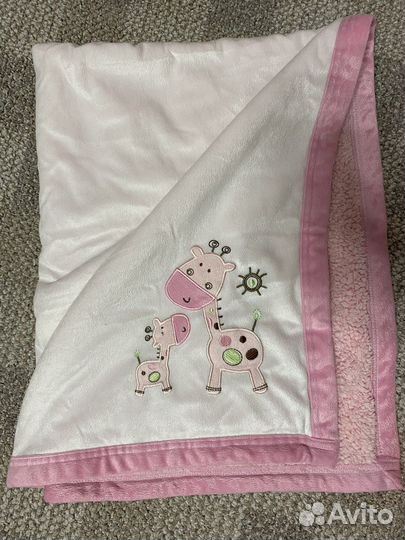 Плед плюшевый махровый детский