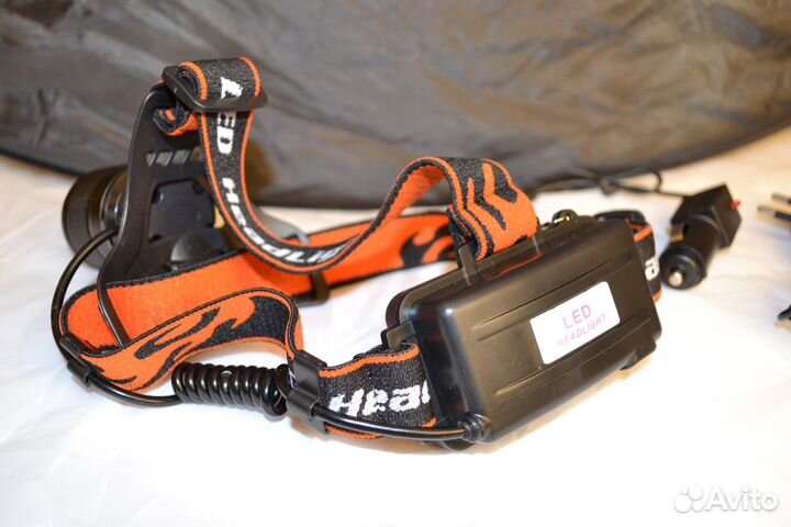 Налобный фонарь новый