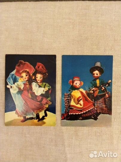 Открытки СССР Русский сувенир 1968 г /одним лотом