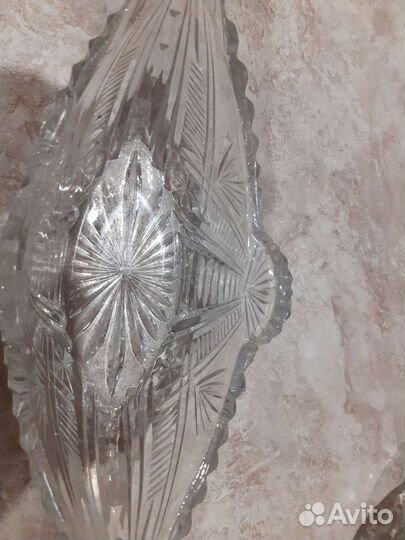 Ваза хрустальная СССР