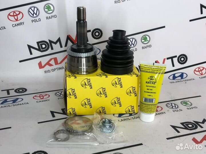 Шрус наружный Solaris-Kia rio 2010-2017