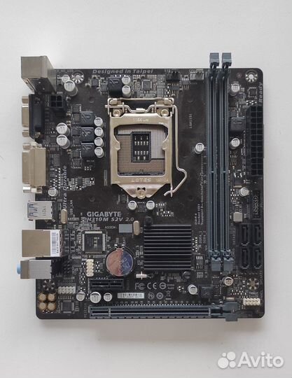 Материнская плата 1151v2, H310M S2V 2.0 mini-itx