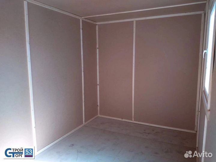 Деревянная бытовка 4,3х2,3 м