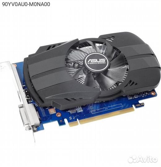 Видеокарта Asus nVidia GeForce GT 1030 gddr5 2GB