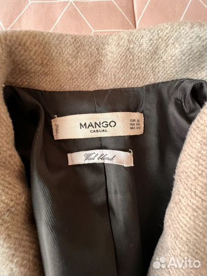 Женское пальто mango, xs-s