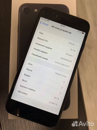 iPhone 7, 32 ГБ