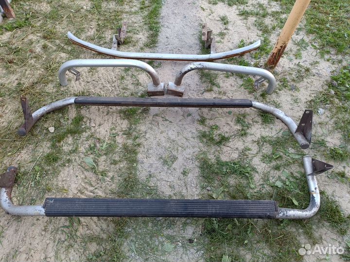 Силовые пороги, защита бамперов УАЗ патриот