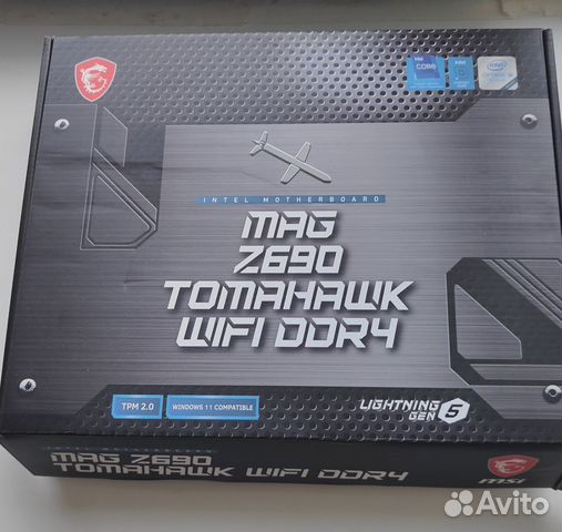 MSI MAG Z690 tomahawk wifi DDR4 (связка)