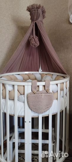 Бортик косичка