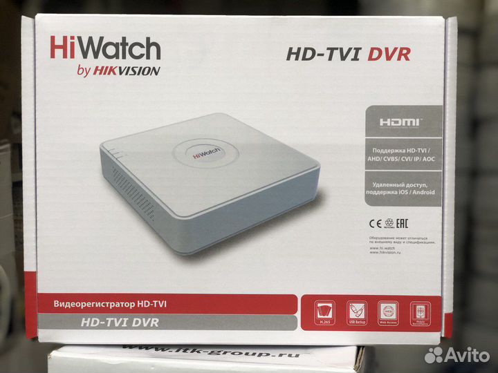 Видеорегистратор Hiwatch HD (UVR) DS-H204QA