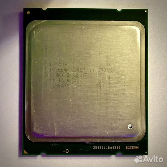 Процессор intel core i7 3930k