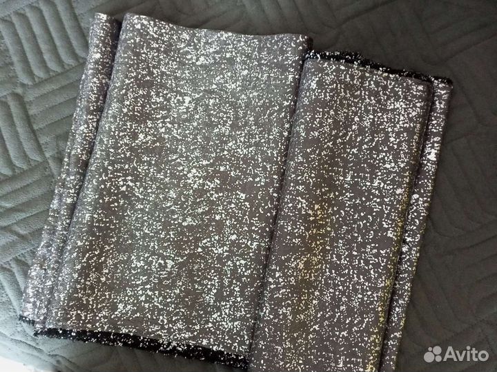 Остатки штор,канвас,тюль,лен