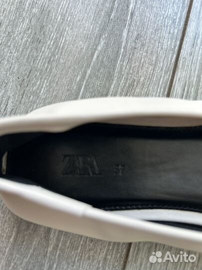 Балетки женские Zara новые 37