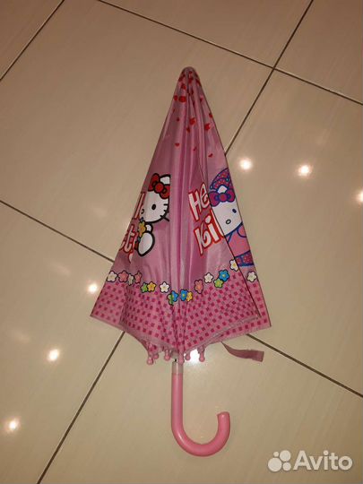 Детский зонтик Hello Kitty