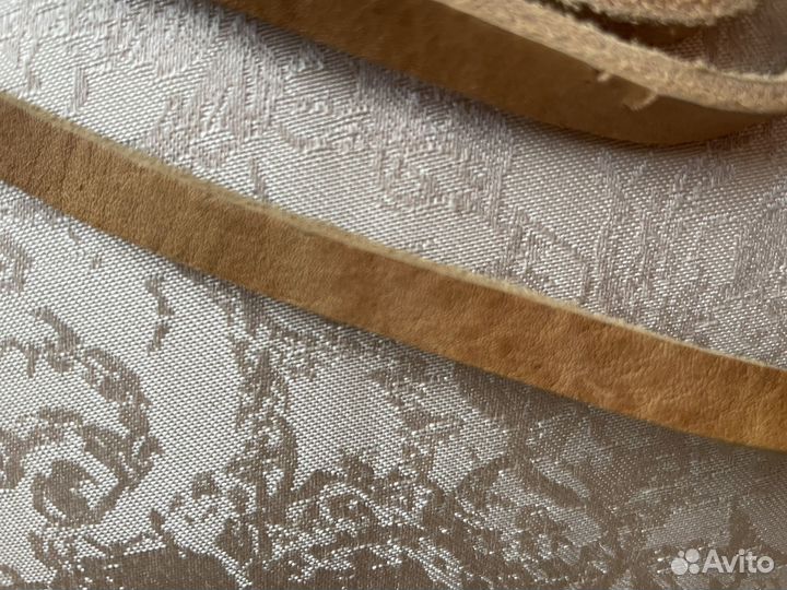 Поводок для собак 1,5 m кожа нат