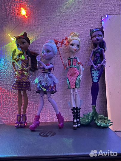 Кукла монстер хай laguna, клодин
