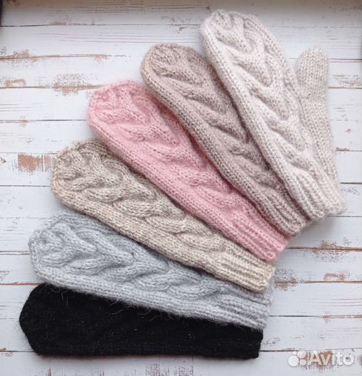 Варежки ручной работы