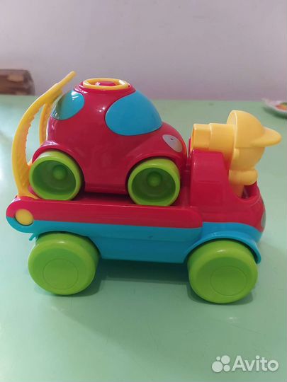 Заводная машинка Tommy 3 в 1 с эвакуатором