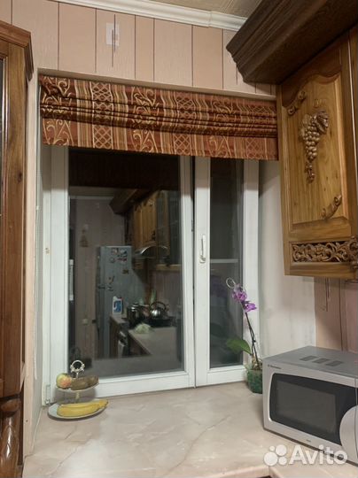 Комплект штор и римская штора