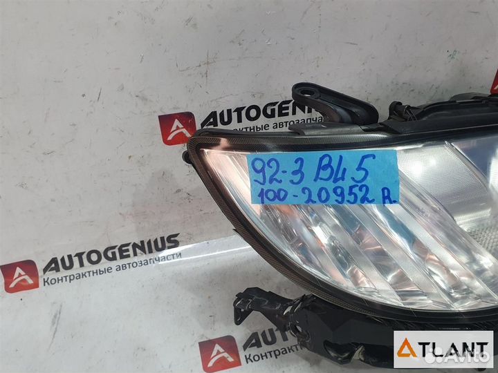 Фара передняя правая subaru legacy