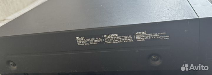 Видеомагнитофон panasonic hi fi стерео F55