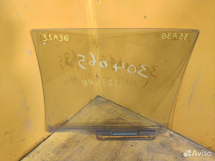 Стекло заднее правое для Mazda 323 Familia