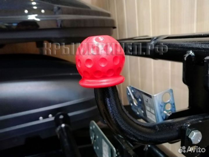 Колпачок на шар фаркопа красный резиновый