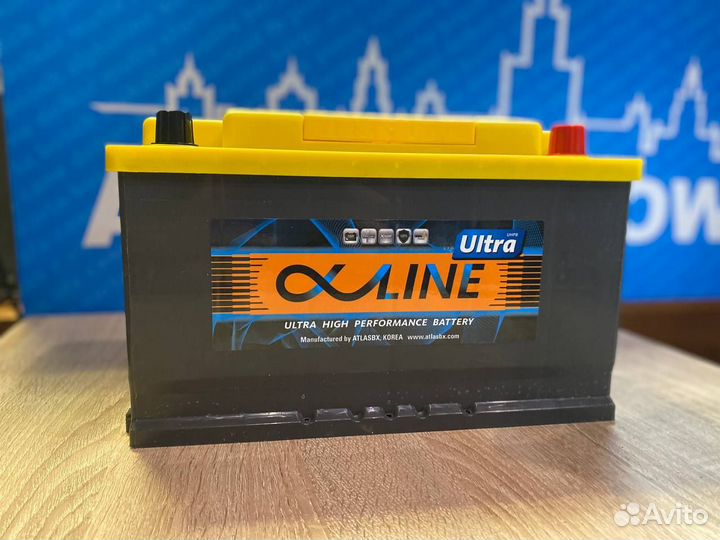 Аккумулятор Alphaline 90 Ач Шокда Суперб, Кодиак