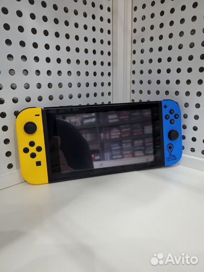 Nintendo Switch 64gb + игры (б/у)