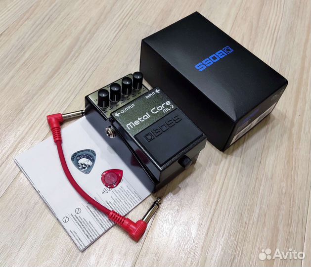 Педаль Boss Metal Core ML-2 + Кабель Патч