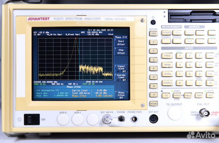 Анализатор спектра Advantest R3273 до 26б5 ггц